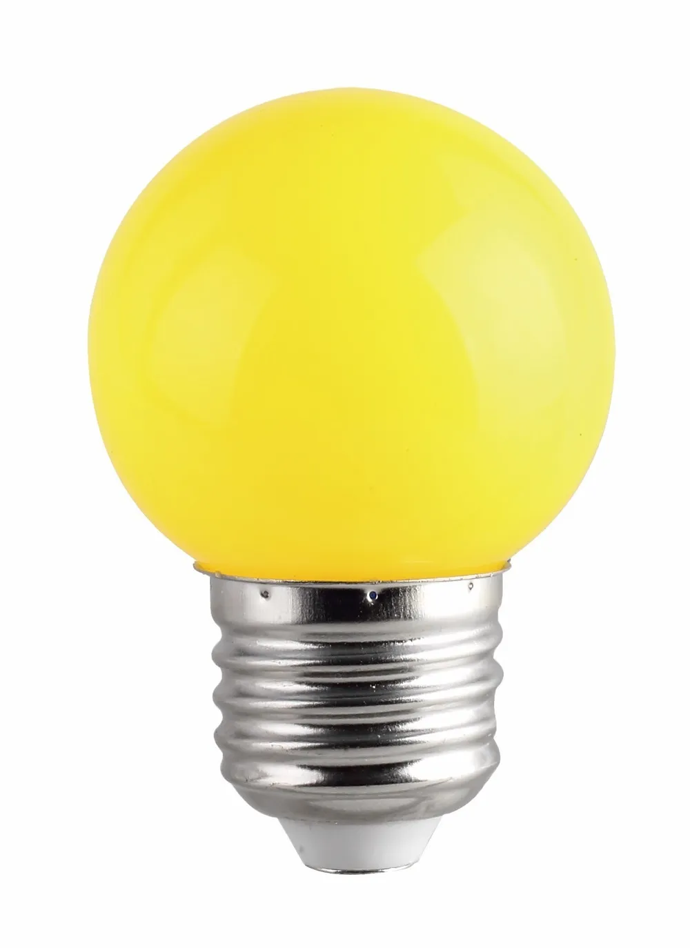 Ampoule led 1w e27 couleur jaune