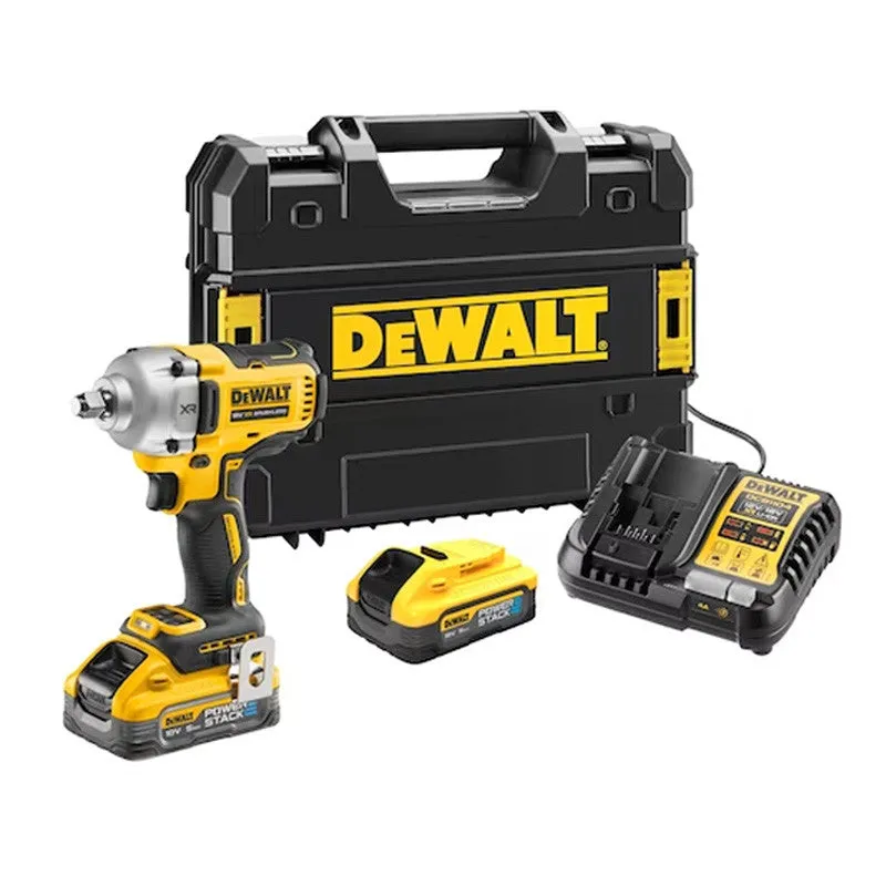 Boulonneuse à chocs ” 812 Nm 18V DEWALT DCF891H2T-QW Brushless avec coffret et 2 batteries 5,0 Ah POWERSTACK