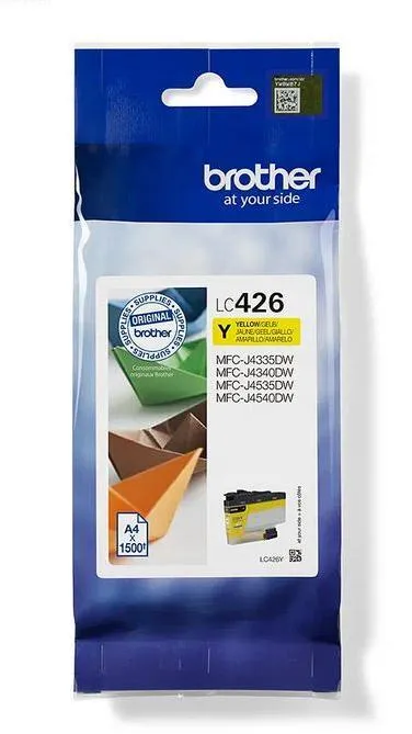 CART - LC426Y - BROTHER - YELLOW - PAR 1 Capacité standard 