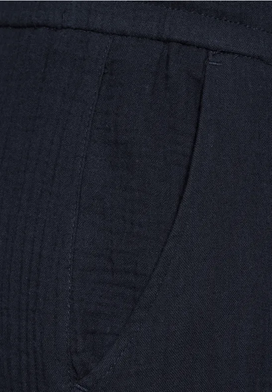 CECIL Pantalon en mousseline 