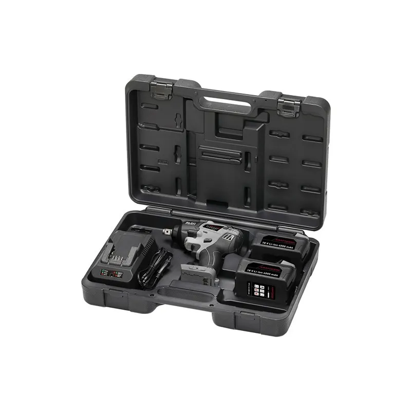 Coffret clé à choc à batterie, 1/2", Moteur Brushless,  18 V, 800 Nm - KRAFTWERK