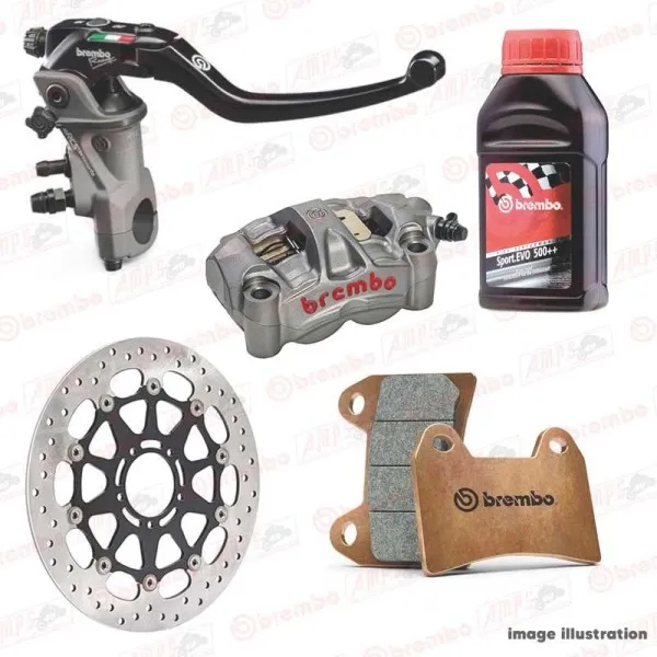 KIT DURITE AVANT 2P KAWASAKI ZZR 600 GS NOIR