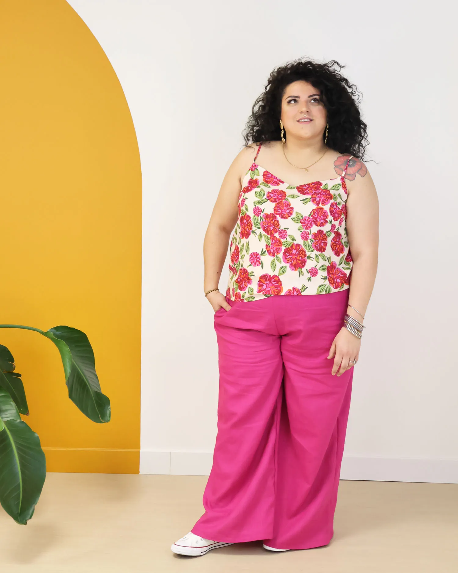 Kit pantalon Massimo – fuchsia