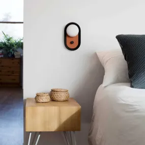Lampe à poser ou applique murale maya terracotta