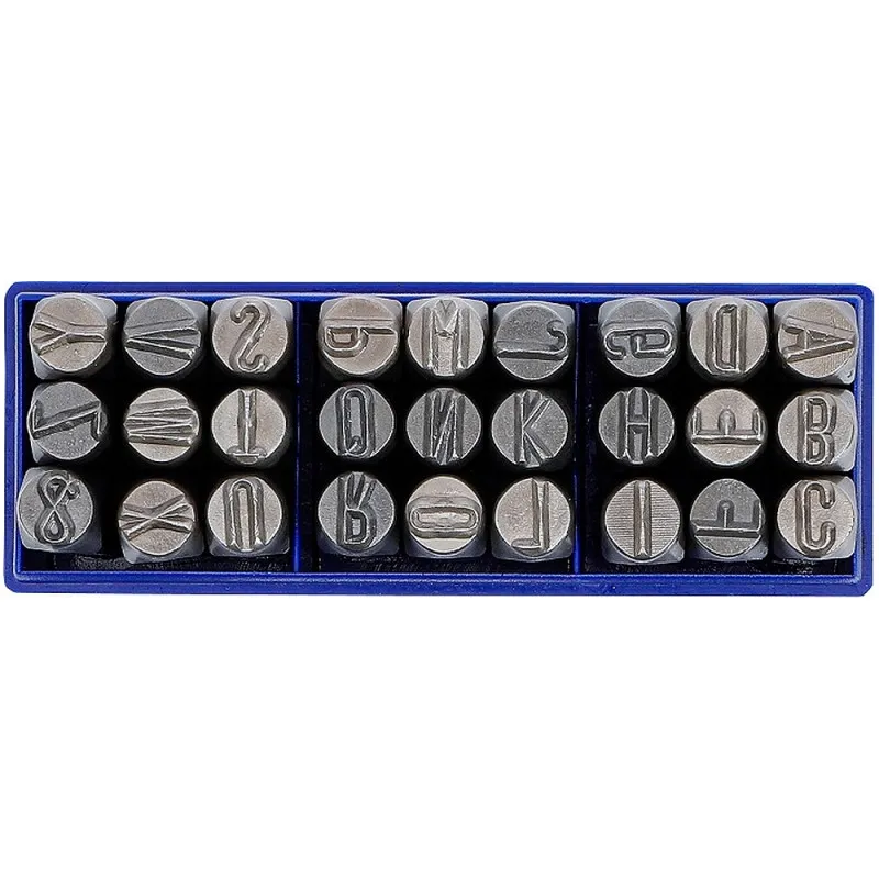 LETTRES  A FRAPPER PRO 10 mm  - 27 pcs 