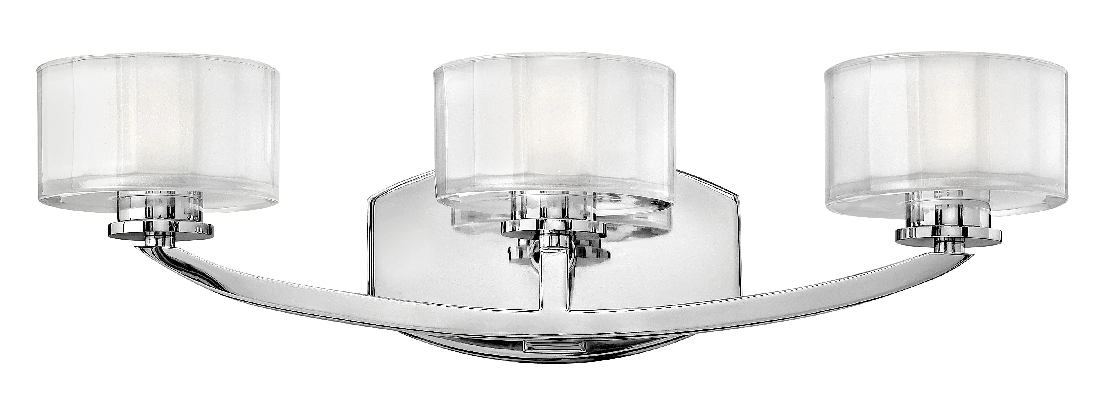 MERIDIAN Murale salle de bain Chrome - 5593CM | HINKLEY
