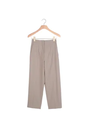 Pantalon de tailleur taille haute