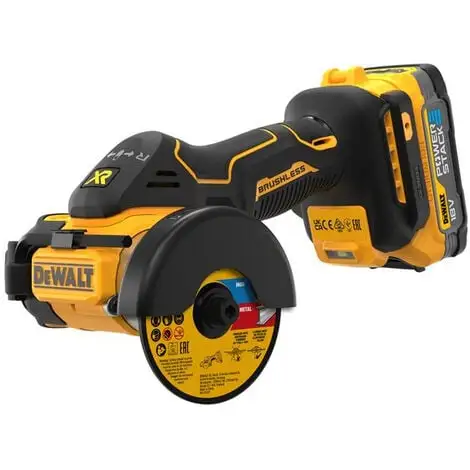Promotion promotionnelle Meuleuse 76 Mm XR 18V 1.7Ah Li-Ion Brushless DEWALT - DCS438E2T-QW en vente en 2022