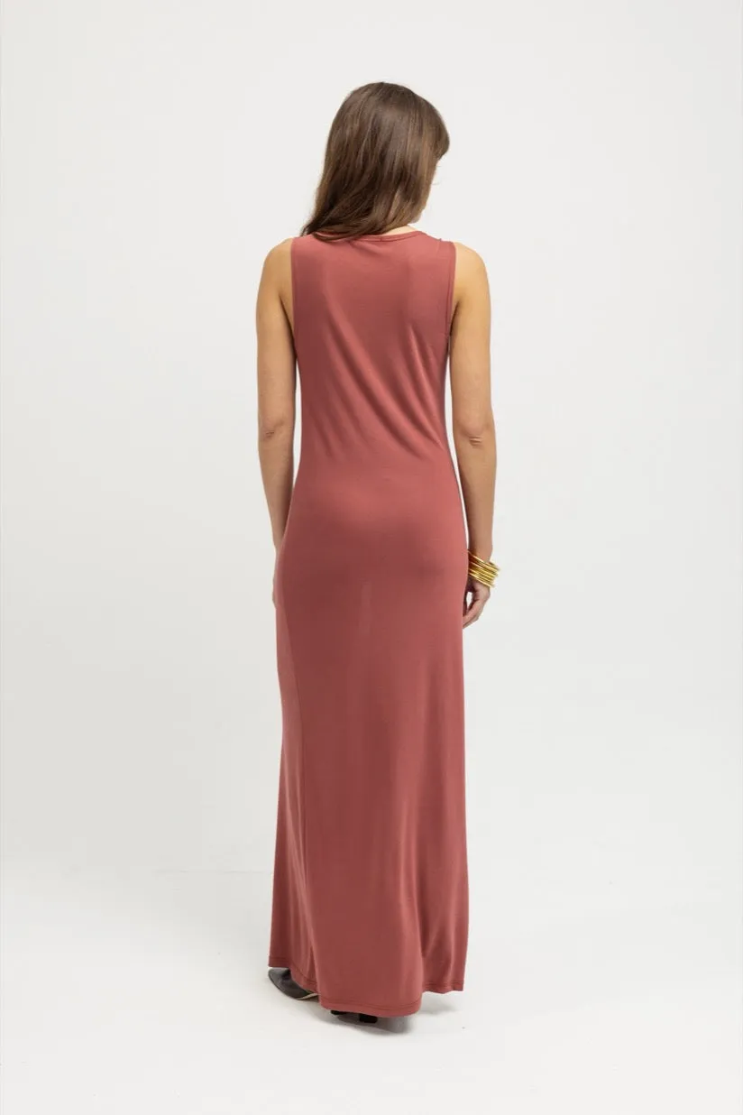 Robe longue dos-nu