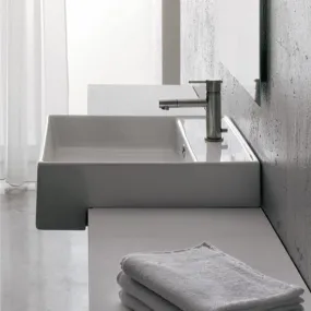 Scarabeo Teorema 46D Lavabo Semi encastré 8031/D 