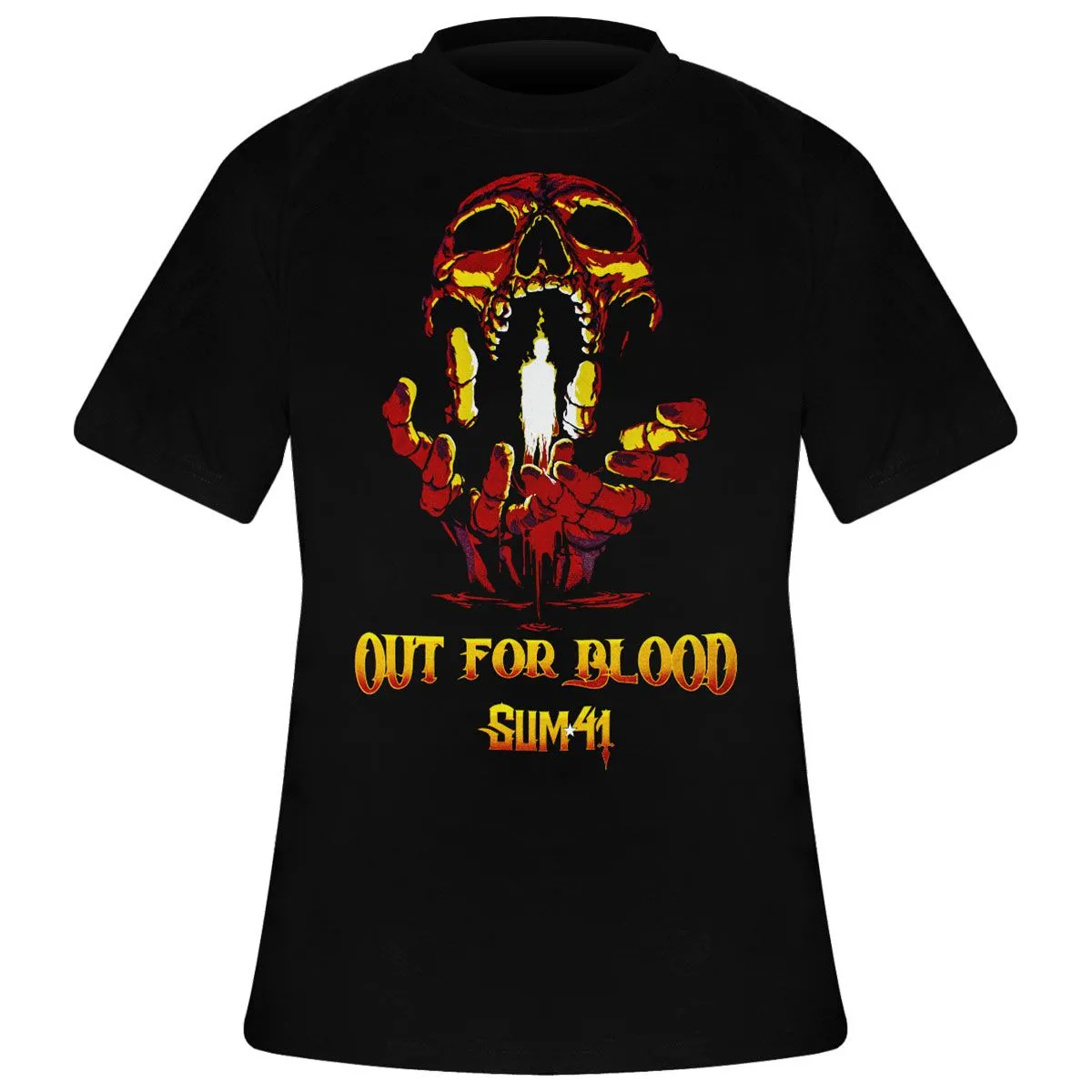 T-Shirt Homme SUM 41 - Out For Blood - Rock A Gogo