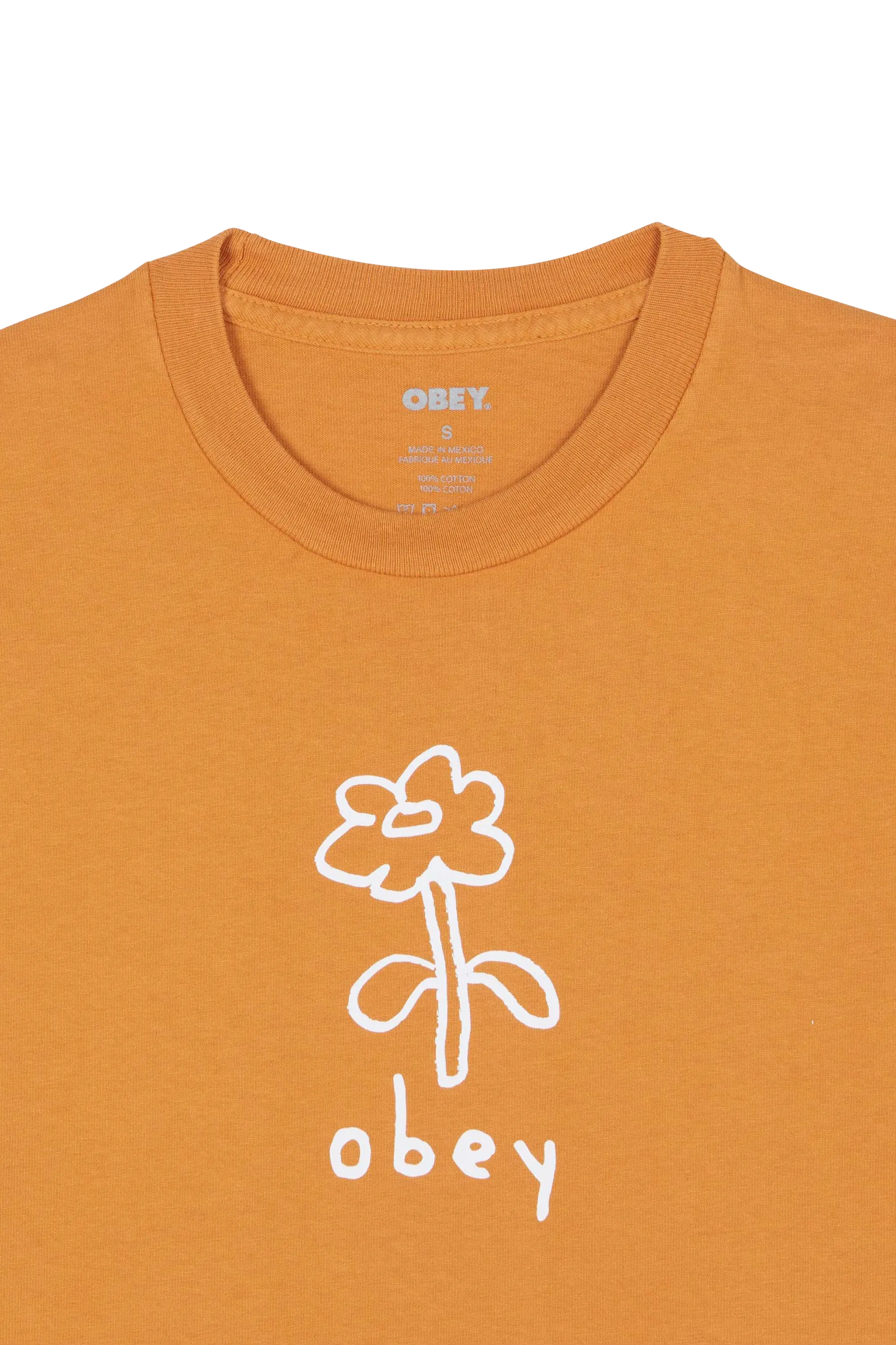 T-shirt Orange Obey - Femme | Citadium