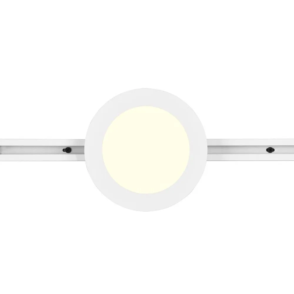 TRIO 76921031 Plafonnier blanc mat DUOLINE