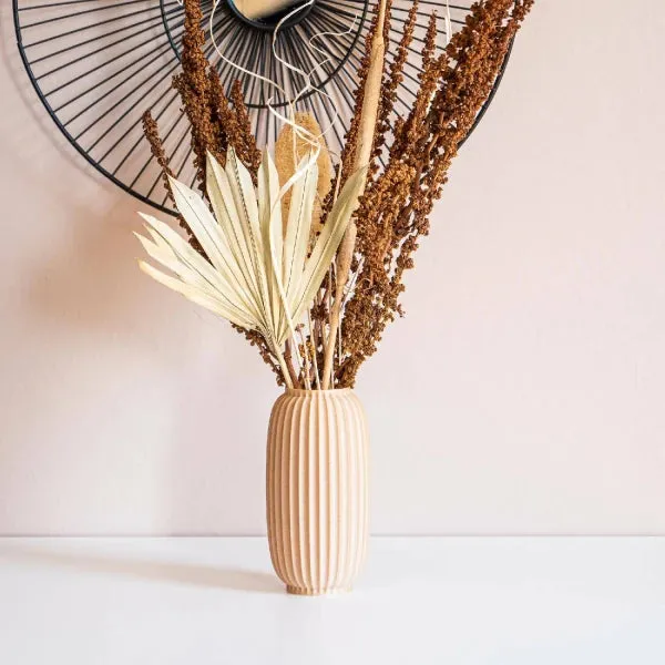 Vase en bois recyclé I Vallon 2 coloris